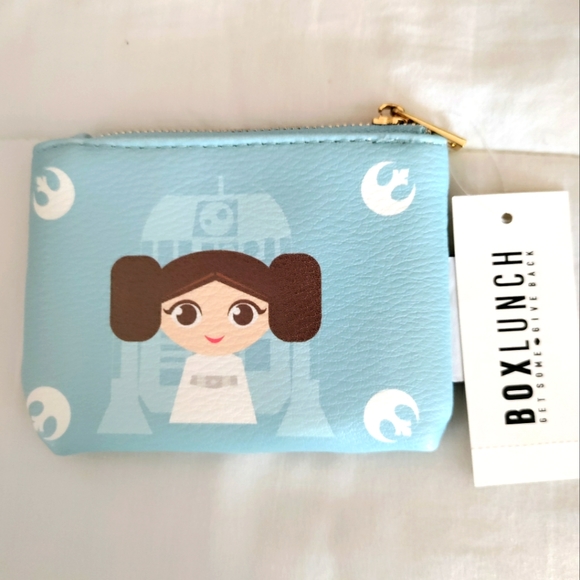Star Wars Chibi Queen Amidala & Princess Leia Coin Purse BoxLunch Exclusive - Picture 1 of 4